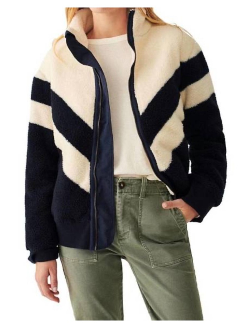 Faherty High Pile Fleece Jacket
